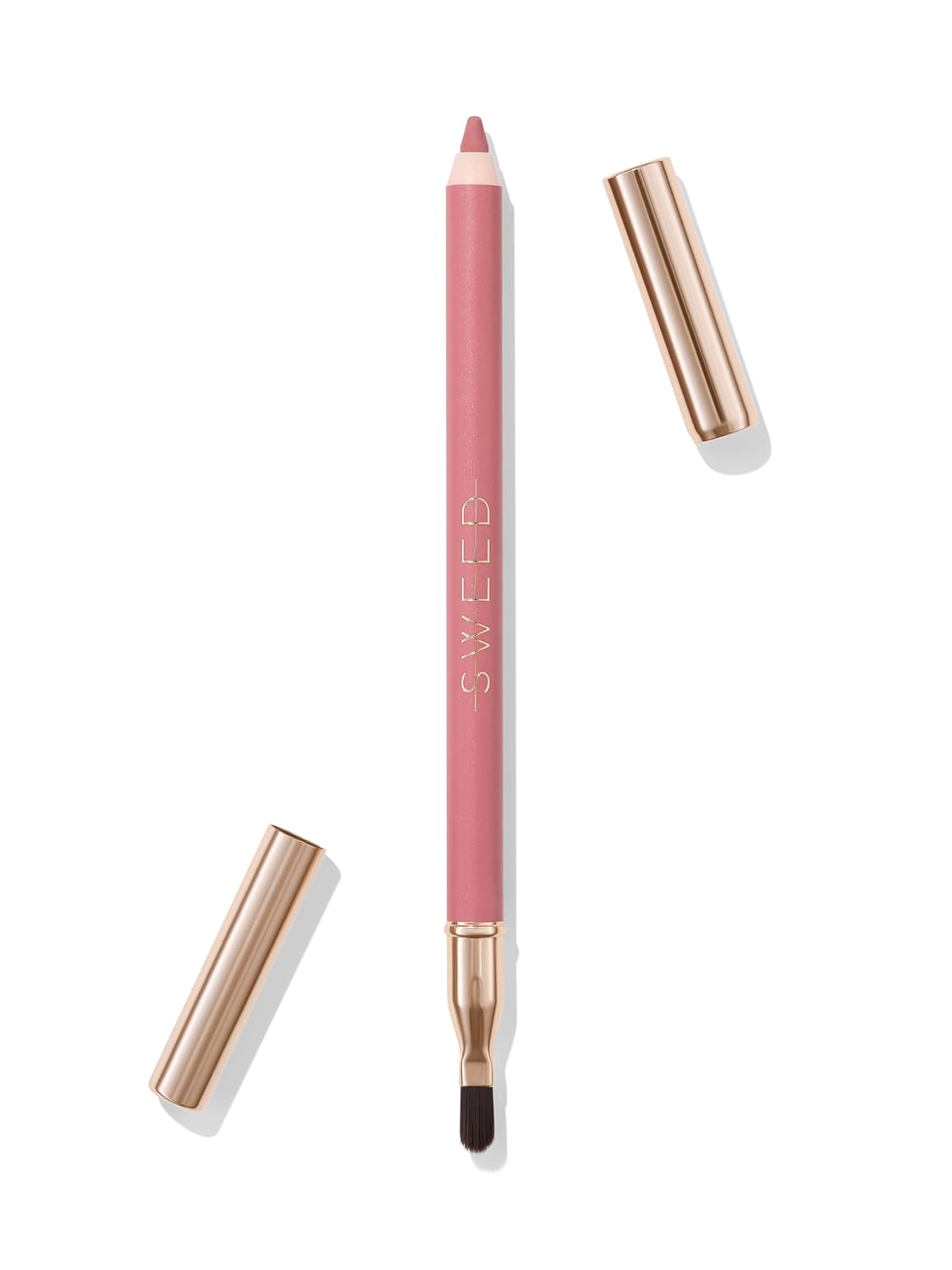 Sweed - Lip Liner Pencil | Color-Rich, Smudge + Feathering-Free | Jojoba Seed Oil To Moisturize + Nourish | Vegan, Cruelty-Free, Clean Beauty (Cindy)