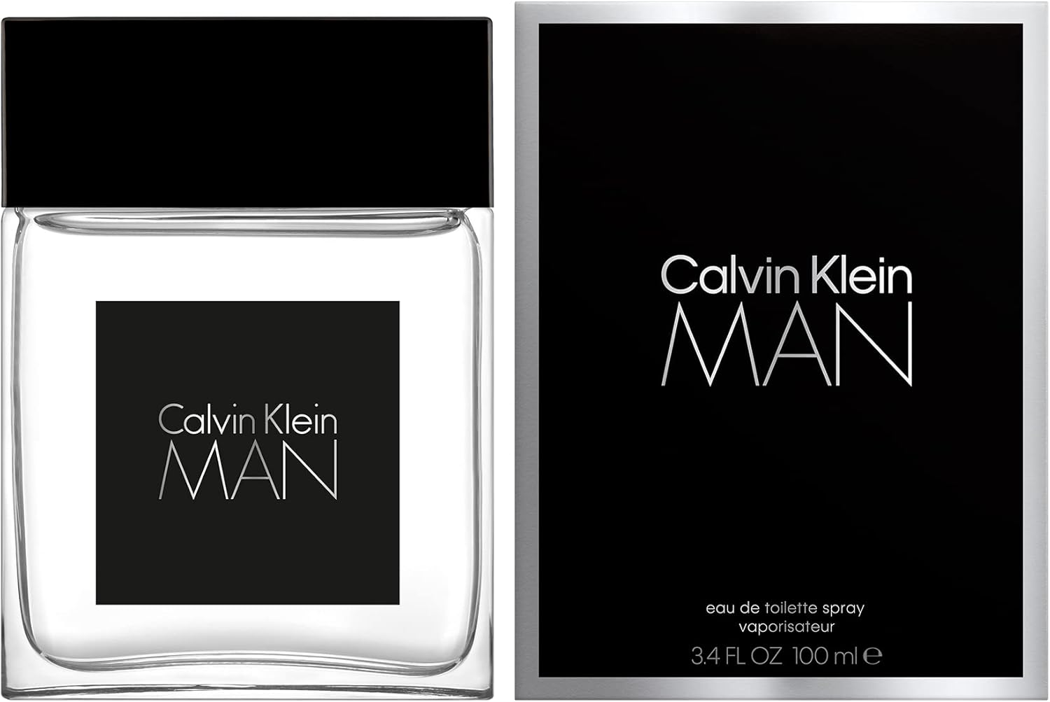 CALVIN KLEIN Man - Eau de Toilette for Men - Woody Fragrance with Notes of Bergamot, Nutmeg and Cypress Wood - Medium Longevity - 100ml : Amazon.co.uk: Beauty