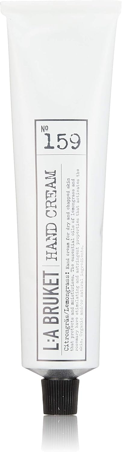 Lemongrass Hand Cream By L:A Bruket (70 Ml Tube)