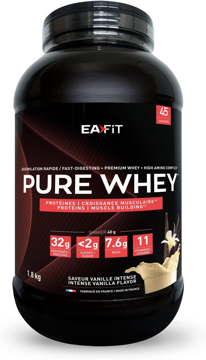 Eafit Pure Whey 1,8 Kg - Intense Vanilla
