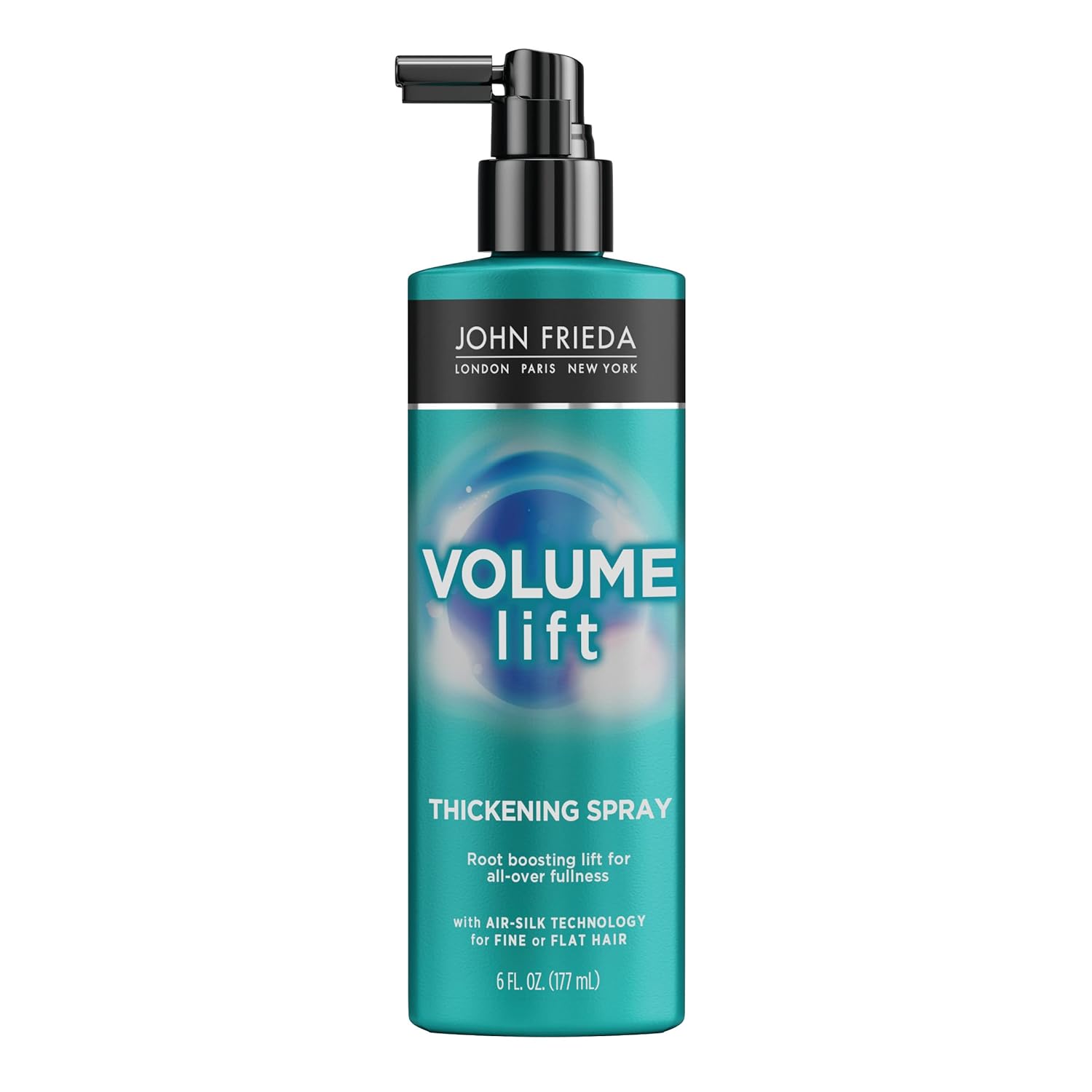 John Frieda Volume Lift Thickening Spray For Fine Or Flat Hair - Instant Root Booster With Air-Silk Technology - 6 Ounces