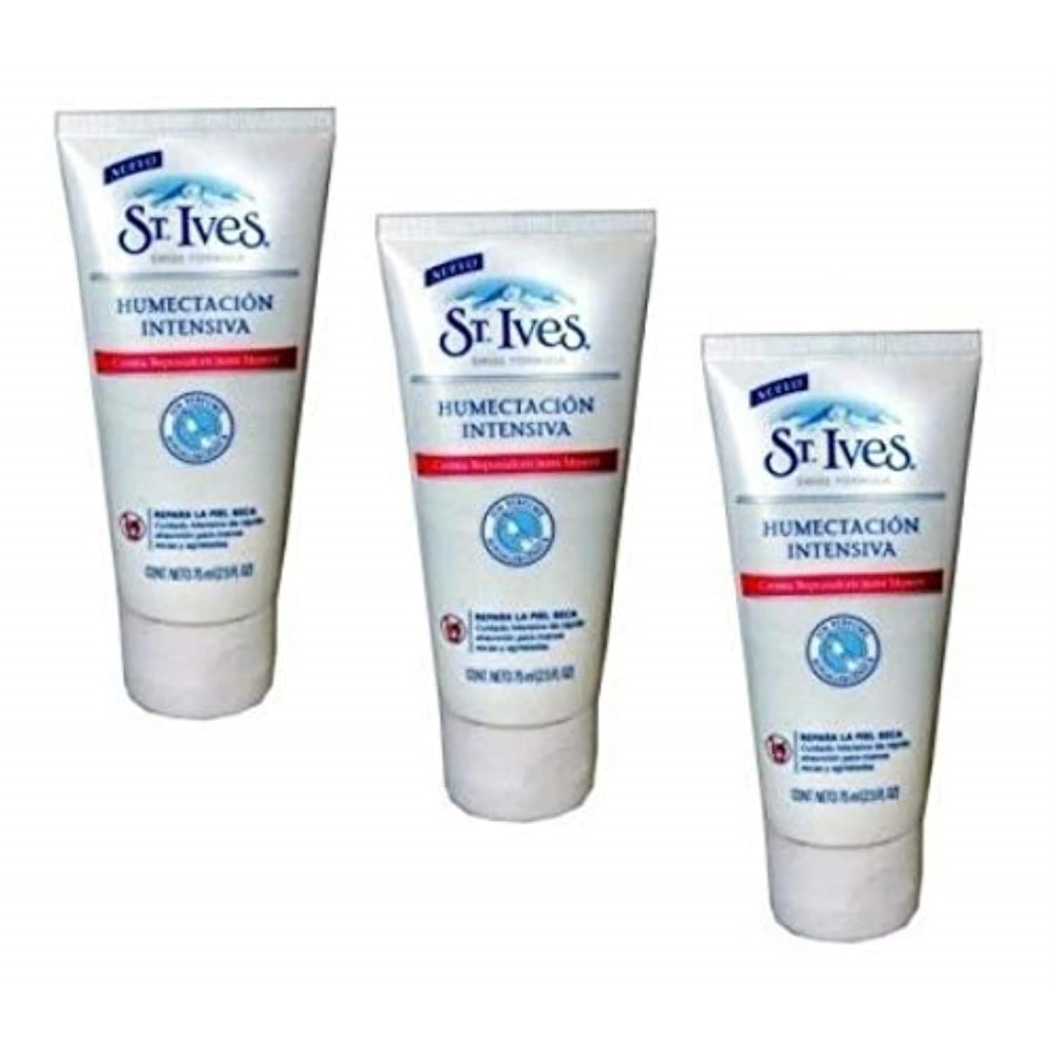 St. Ives Intensive Moisturizing Repair Hand Cream Unscented 2.5 Fl Oz / 75Ml (3 Pack) : Hand Lotion Unscented : Beauty & Personal Care