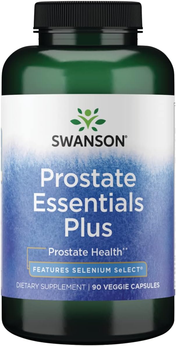 Swanson Prostate Essentials Plus 90 Veg Capsules