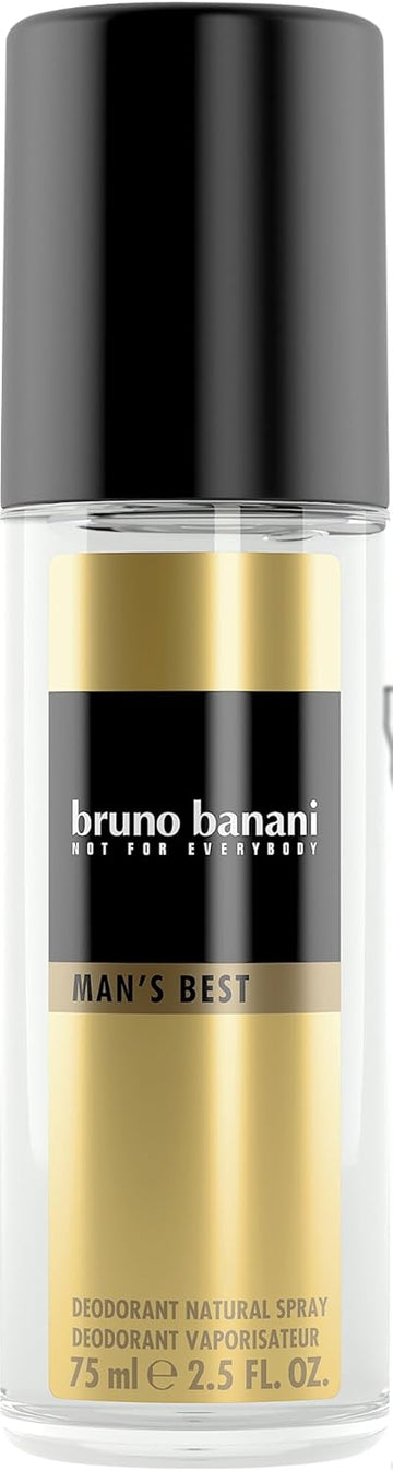 Bruno Man'S Best Deodorant Natural Spray 75Ml Body Fragrance For Men