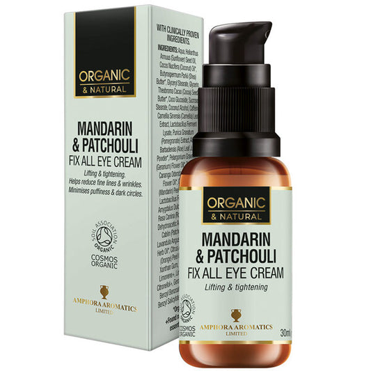 Amphora Aromatics Mandarin Fix All Eye Cream Organic 30Ml