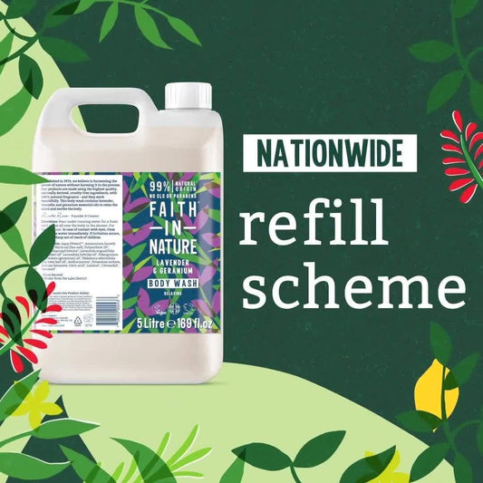 Faith In Nature Natural Tea Tree Conditioner, Cleansing, Vegan & Cruelty Free, No Sls Or Parabens, For Normal To Oily Hair, 5L Refill Pack