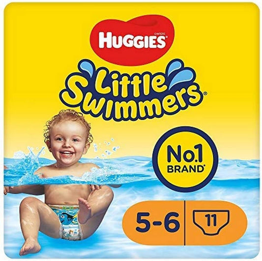 Huggies Little Swimmers, Swim Nappies, Size 5-6 - 33 Pants - Maximum Protection Swimming Nappies with Leak Guards - All-Round Stretchy Waistband : Amazon.co.uk: Baby Products