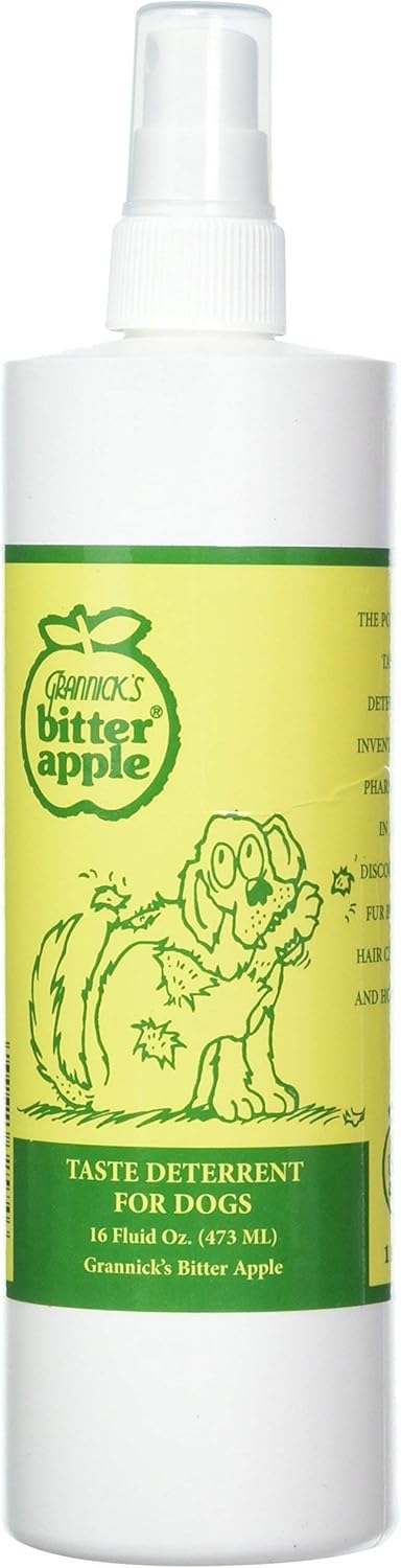 Grannick'S Bitter Apple For Dogs Spray Bottle, 16 Ounces (2-Pack). Premium Pack