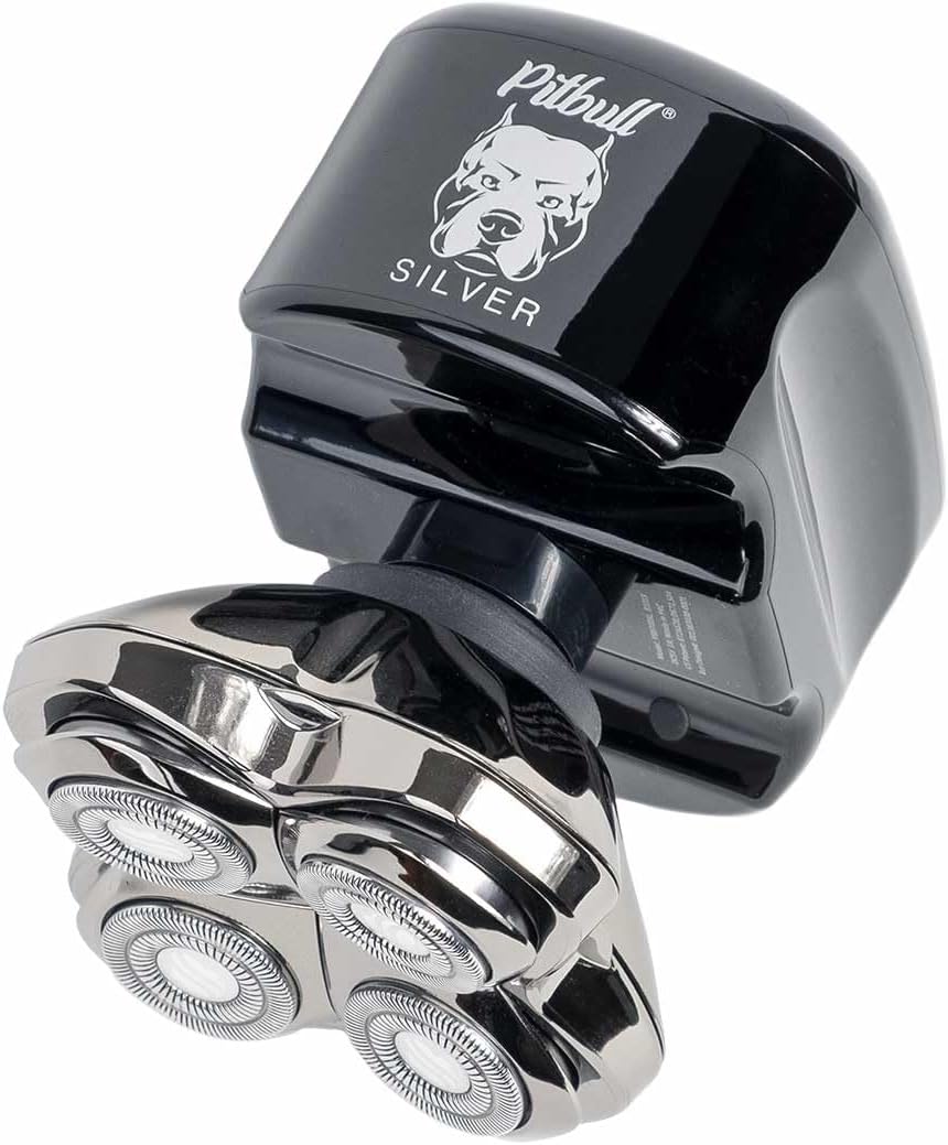 Skull Shaver - Pitbull Silver Pro Sx5 Head And Face Shaver
