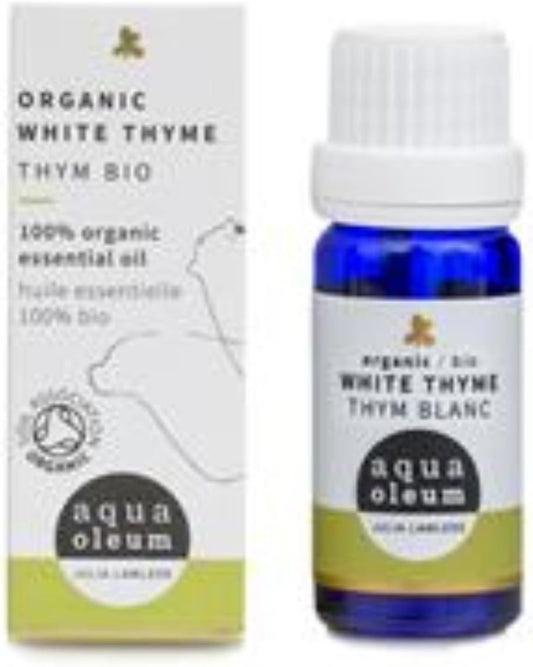 Aqua Oleum Organic White Thyme Oil 10 Ml (Order 3 For Trade Outer)