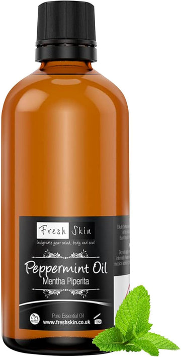 Freshskin Beauty Ltd | Peppermint Essential Oil 100Ml Mentha Piperita - 100% Pure & Natural Essential Oils