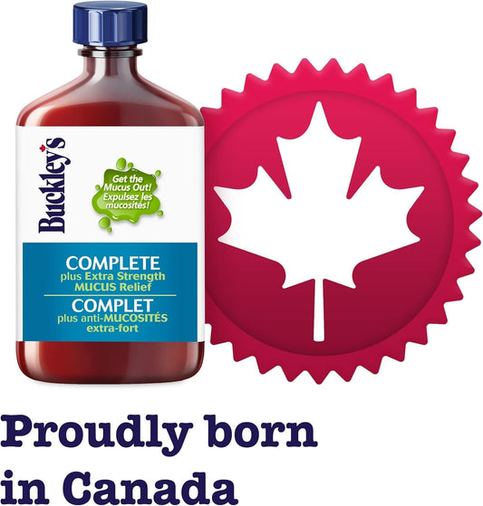 Buckley'S Complete 'Mucus Relief' Syrup Extra Strength For Relief Of Cough - 150 Ml