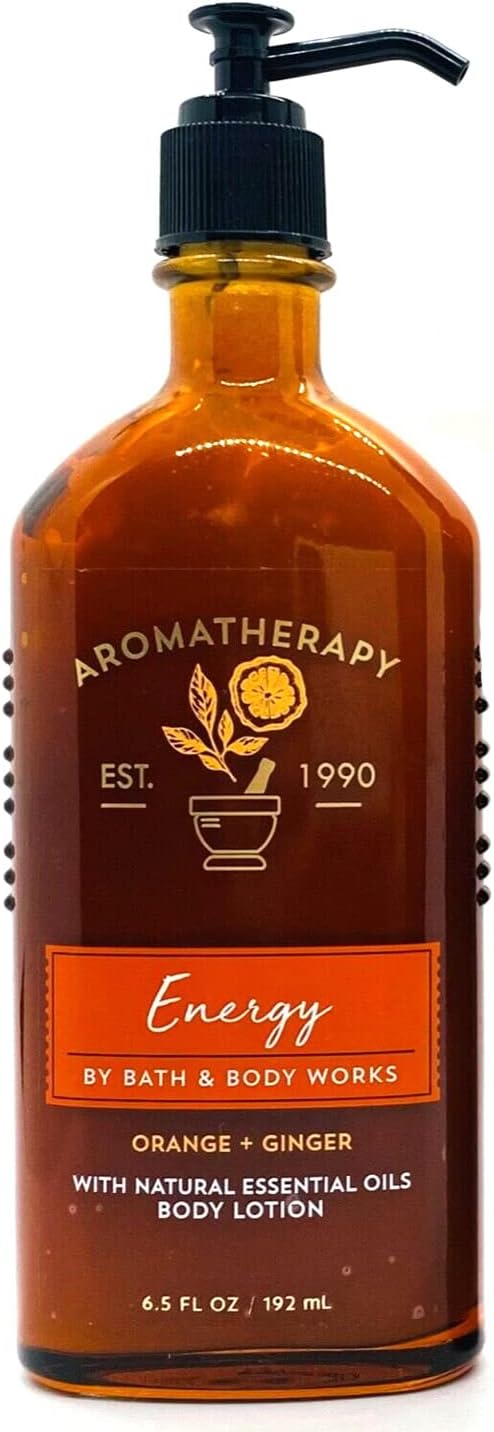 Bath & Body Works Aromatherapy Energy - Orange Ginger - Body Lotion 6.5 Oz / 192 Ml