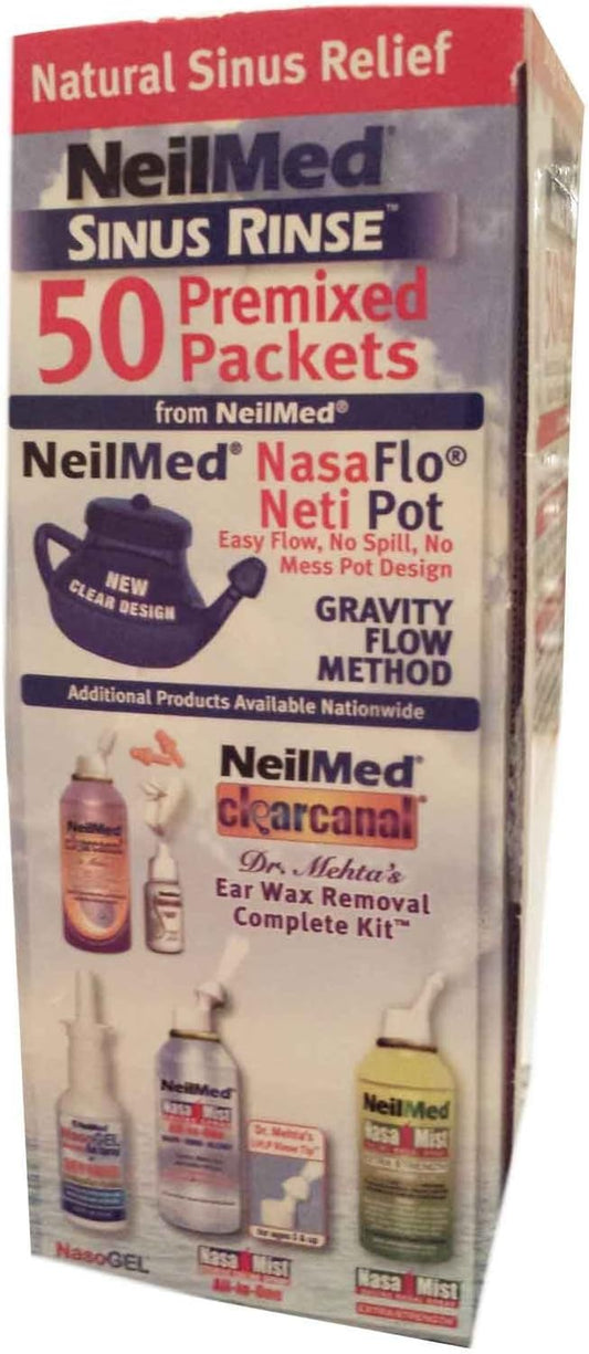 Neilmed Sinus Rinse 50 Premixed Packets