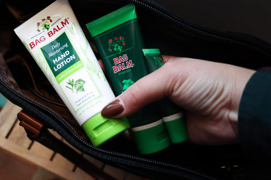 Vermont'S Original Bag Balm Travel Bundle | Moisturizing Skin Balm And Lotion Tsa Approved