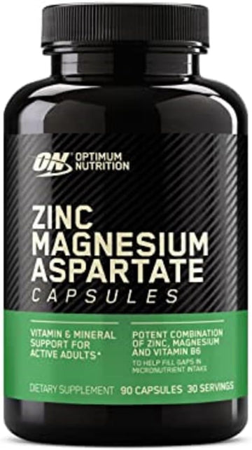 Optimum Nutrition Muscle Recovery And Endurance Supplement For Men And Women, Zinc And Magnesium Supplement