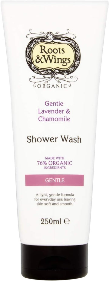 Roots & Wings Organic Gentle Lavender And Chamomile Shower Wash 250Ml