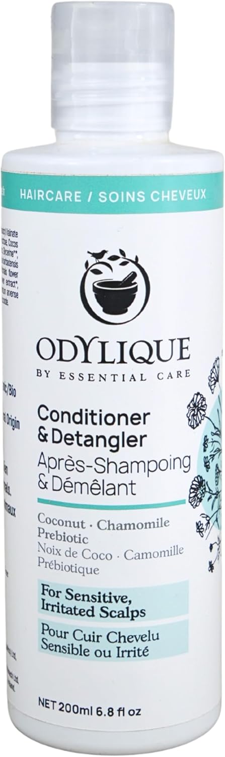 Odylique Natural & Organic Prebiotic Chamomile, & Coconut Conditioner 200Ml | Vegan & 100% Natural | Silicone Free Conditioner & Sulphate Free |
