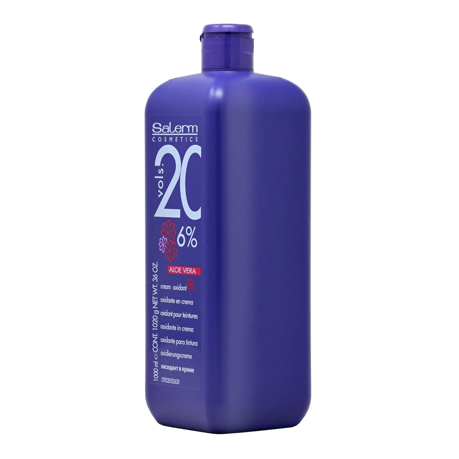 Salerm Cosmetics Salerm Cream Oxidant Volume 20 6% With Aloe Vera 36 Oz : Beauty & Personal Care