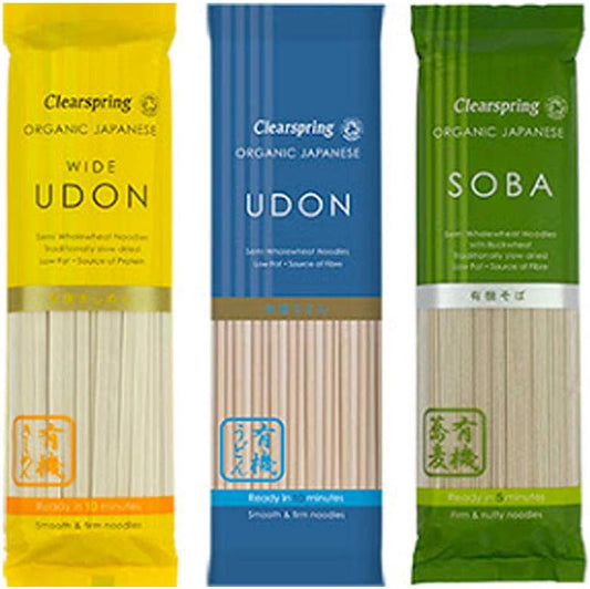 Clearspring Organic Japanese Udon Noodles, 200G (Pack Of 2)