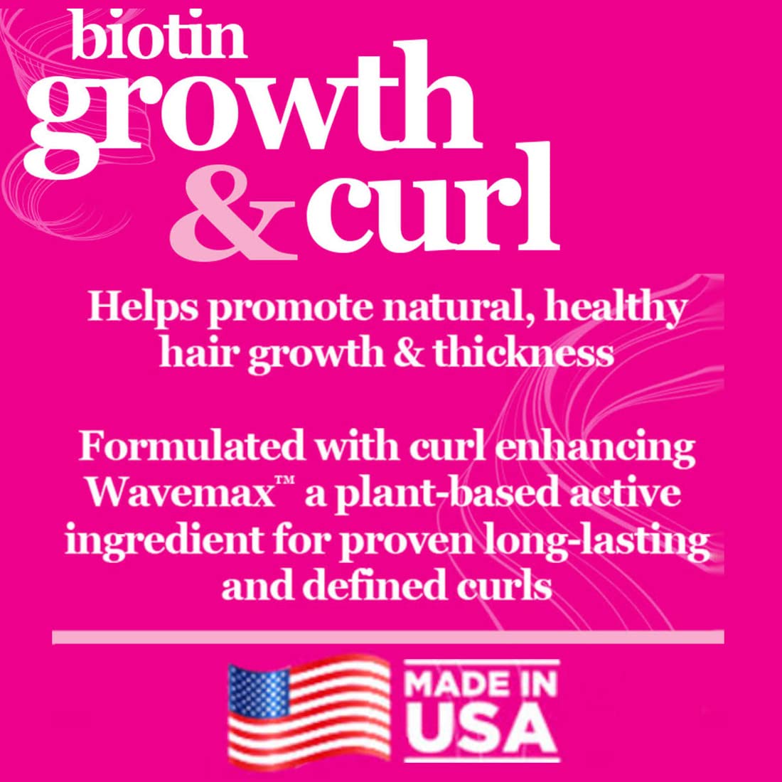 Difeel Biotin Growth & Curl Premium Hair Oil 7.1 oz. - Deluxe 2-PC Gift Set : Beauty & Personal Care