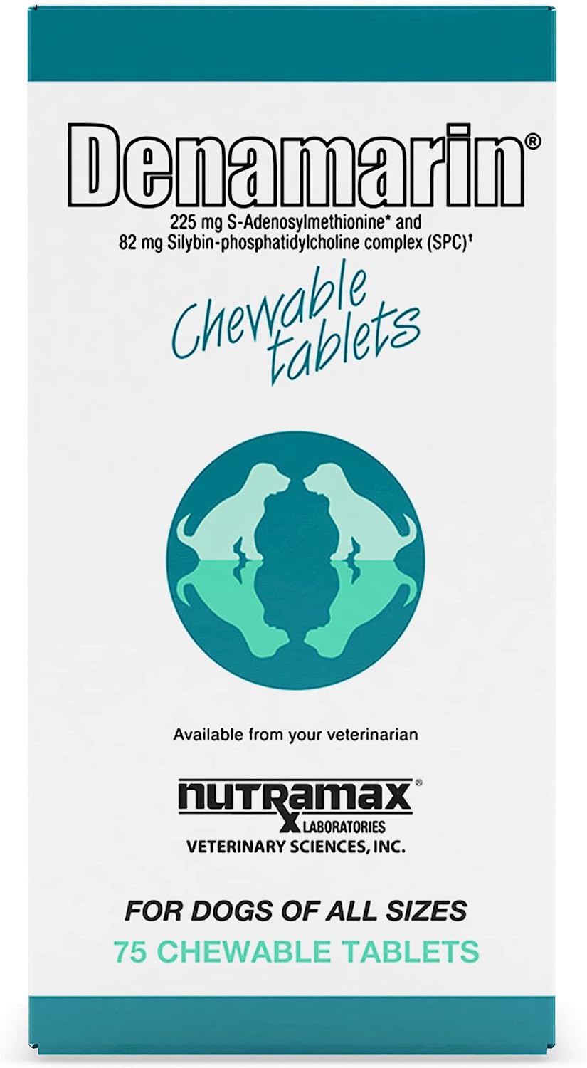 Nutramax Laboratories Denamarin for Dogs Chewable Tablets - 75 Count