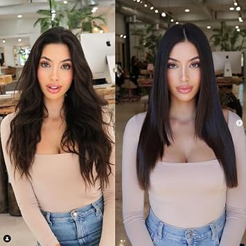 Forte Brazilian Keratin Chocolate Keratin Hair Straightening Treatment For All Hair Types: Curly, Frizzy, Dry, Normal, Colored, Damaged, Chemically Treated