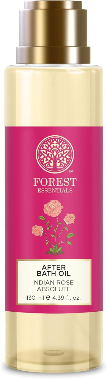 Forest Essentials After Bath Oil Indian Rose Absolute 130Ml (Bath Oil)