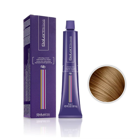 Salermvison Hair Coloring Cream #8.00 Light Blonde, 2.3 Ounce : Beauty & Personal Care