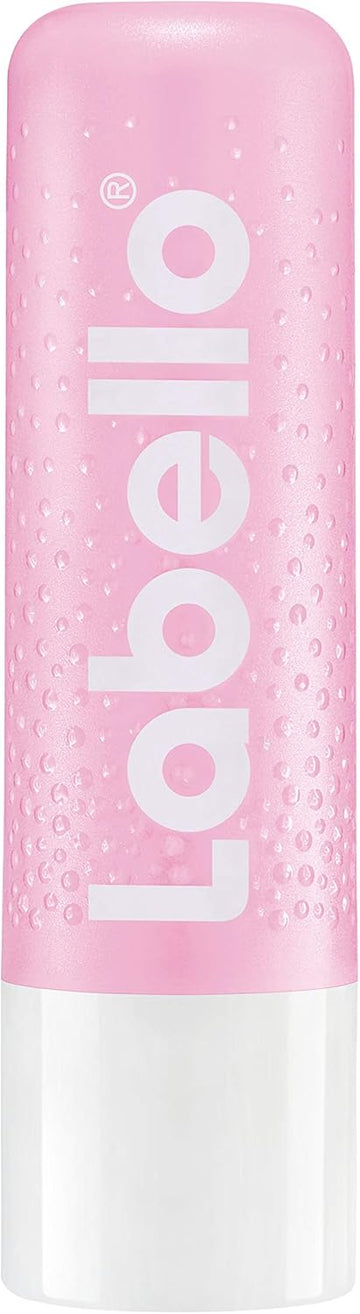 Labello Lip Stick, Travel Size, 24-Hour Moisture, Exfoliates With Sugar Particles, Rosehip Oil & Vitamin E