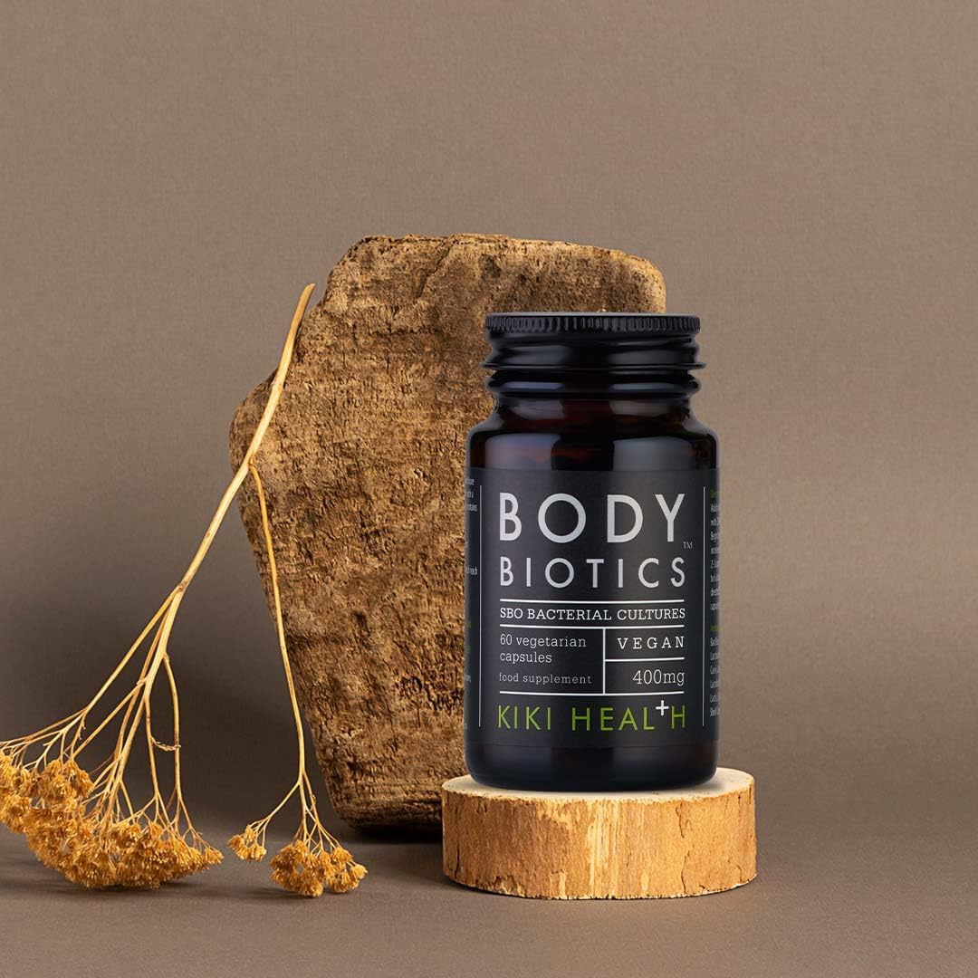 KIKI Health - Body Biotics 400mg, SBO Bacterial Cultures - Symbiotic Blend of 8 Highly Effective Friendly Bacteria - Dormant, Alive and Thriving, Naturally Dehydrated - 30 Capsules : Amazon.co.uk: Health & Personal Care