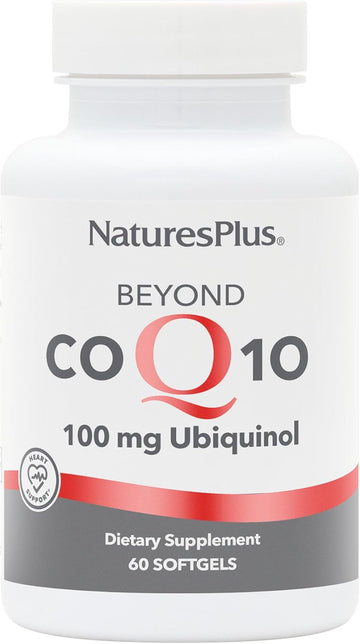 Naturesplus Beyond Coq10 100 Mg - 60 Softgels - Provides High-Strength Ubiquinol - Supports Overall Well-Being - 60 Servings