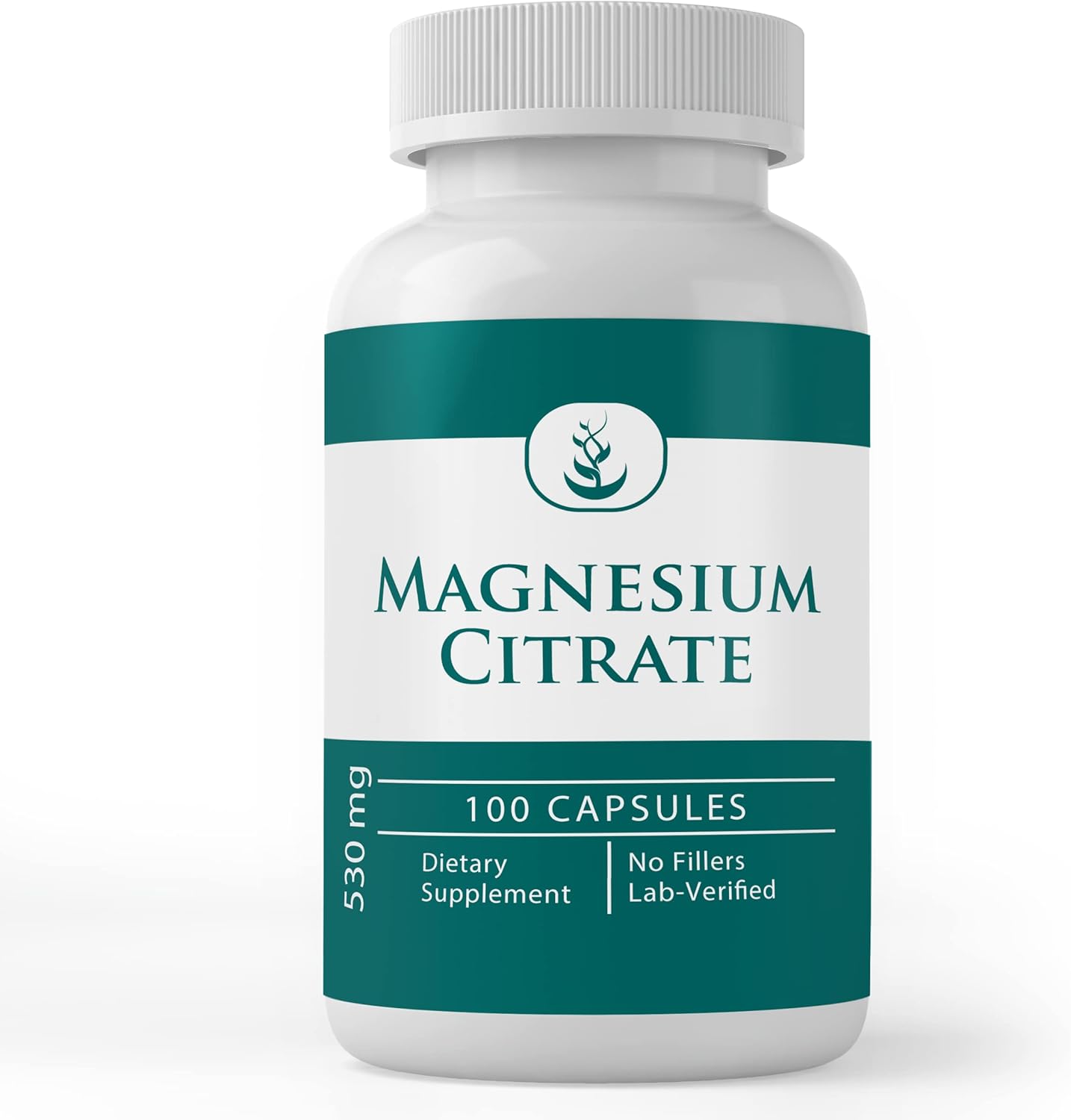 Pure Original Ingredients Magnesium Citrate, (100 Capsules) Always Pure, No Additives Or Fillers, Lab Verified