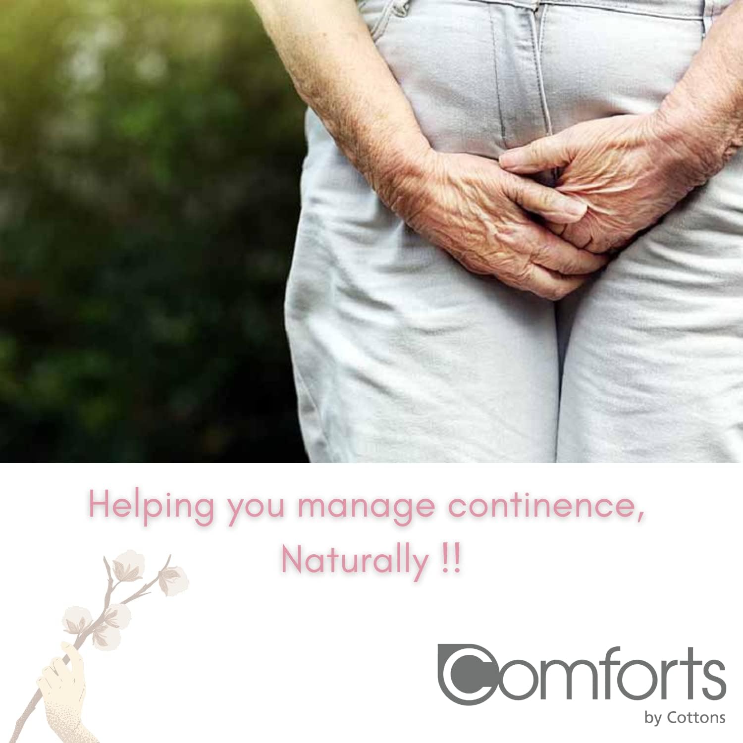 Cottons Comforts Premium Incontinence Pads Women, 550 ml Capacity, 40 Pads, 100% Natural Cotton Incontinence Pads Women(Super, Pack of 4) : Amazon.co.uk: Health & Personal Care