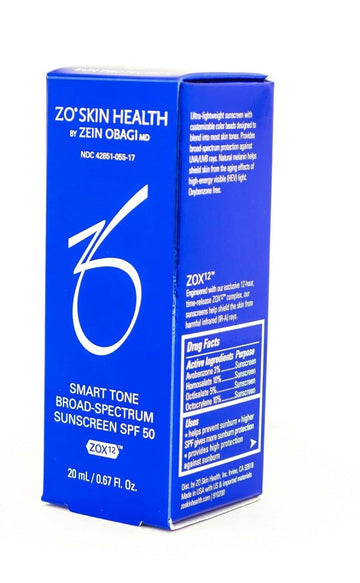 Zo Skin Health Smart Tone Broad-Spectrum Sunscreen Spf 50 Travel Size 0.67 Fl Oz