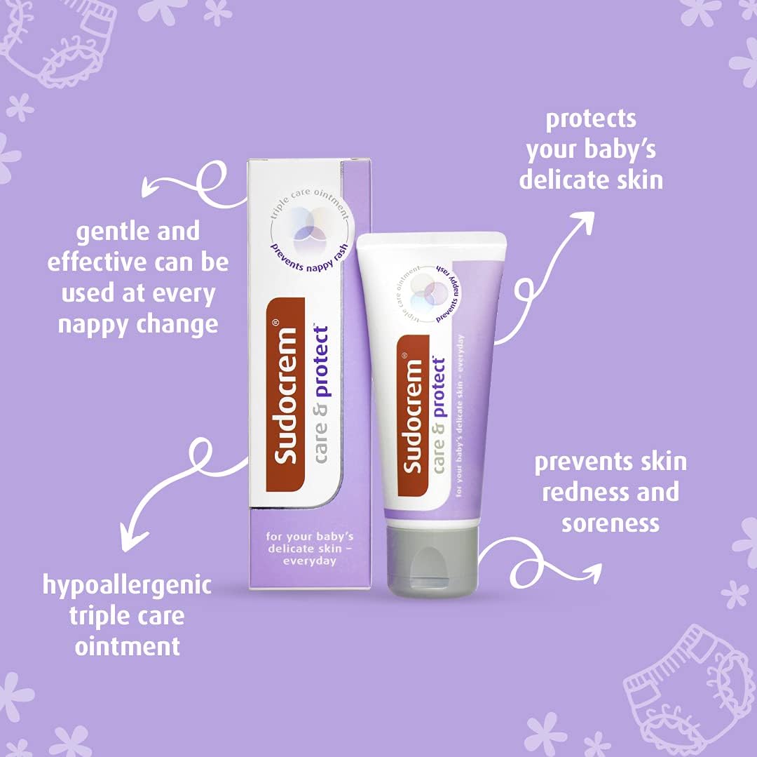 Sudocrem Sudosalve Nappy Rash Bundle | New from | Includes 1x 25g Sudosalve Nappy Rash Treatment Cream and 1x 30g Care & Protect : Amazon.co.uk: Baby Products