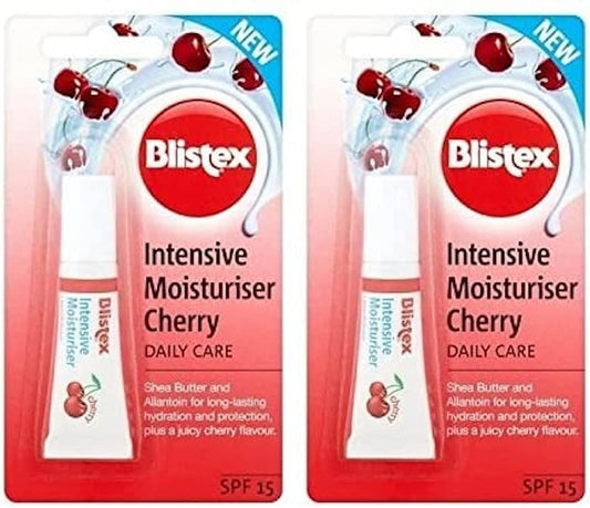 Blistex Intensive Moisturiser Cherry SPF15 6ml (Pack of 2) : Amazon.co.uk: Beauty