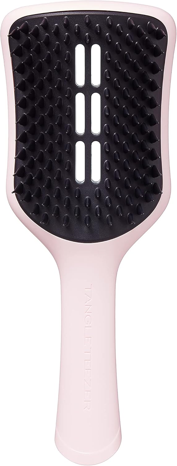 Tangle Teezer | The Ultimate Blow-Dry Hairbrush For Wet Hair | Adds Volume, Smoothness And Shine | Vented Brush Reduces Blow Dry Time | Shocking Pink