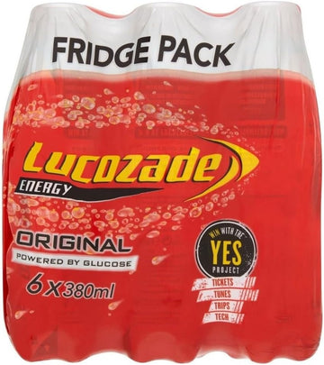 Lucozade Energy Original (6X380Ml) - Pack Of 2