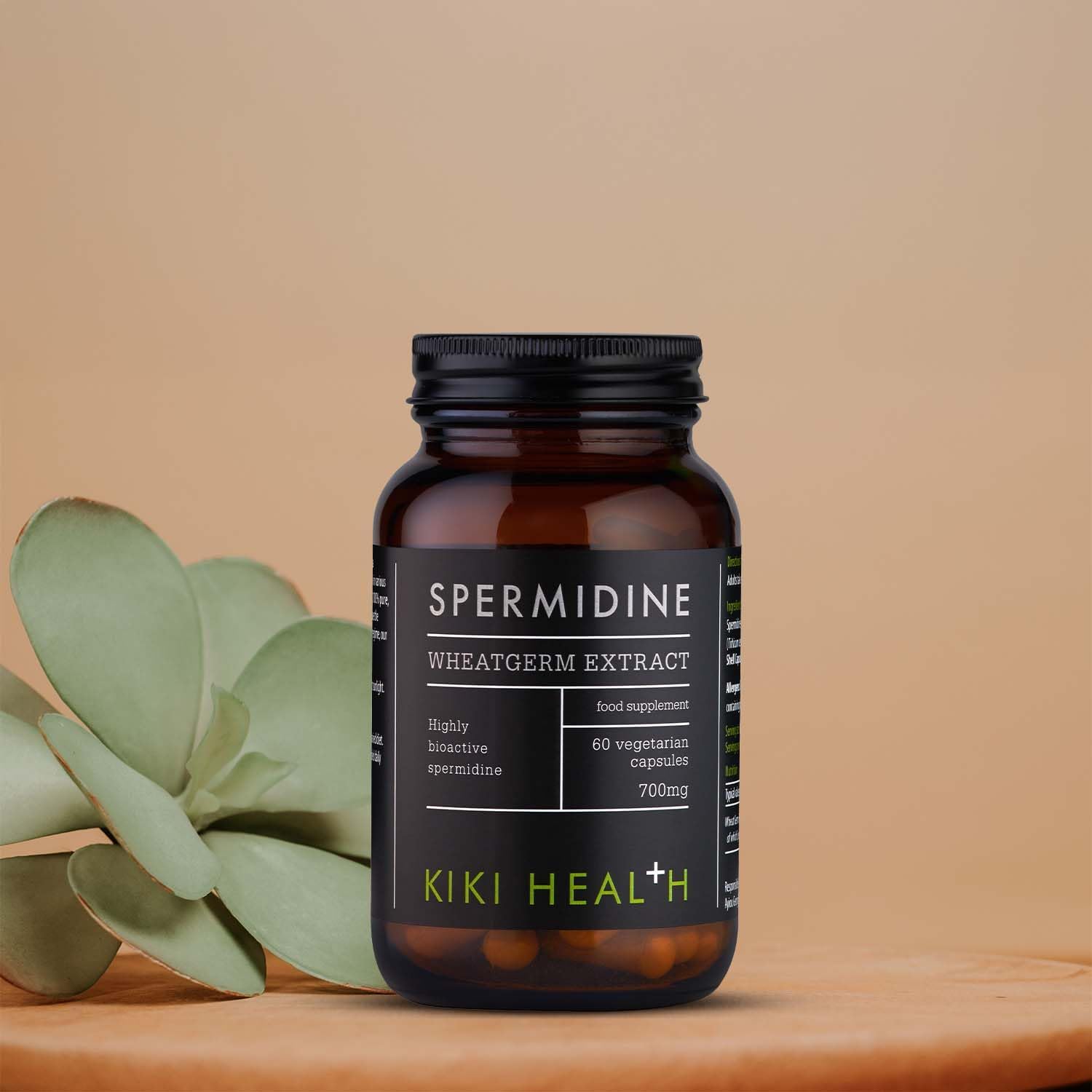 KIKI Health - Spermidine, Wheatgerm Extract - Highly Bioactive Spermidine - Supports Cellular Functions and Vital Processes - Perfect for Intermittent Fasting - 60 Vegicaps : Amazon.co.uk: Health & Personal Care