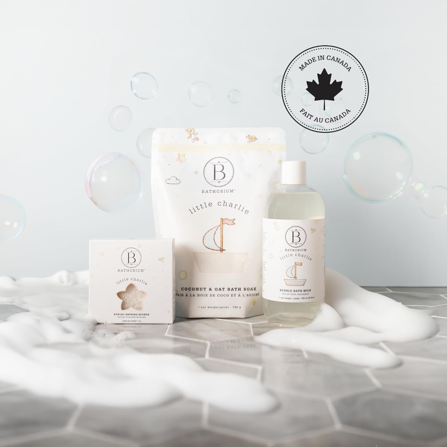 Bathorium Little Charlie Konjac Body Sponge, Gentle & Cleansing Sponge For Babies, Sensitive Skin, 100% Pure Konjac, Ideal For Daily Use, 1 Sponge : Beauty & Personal Care