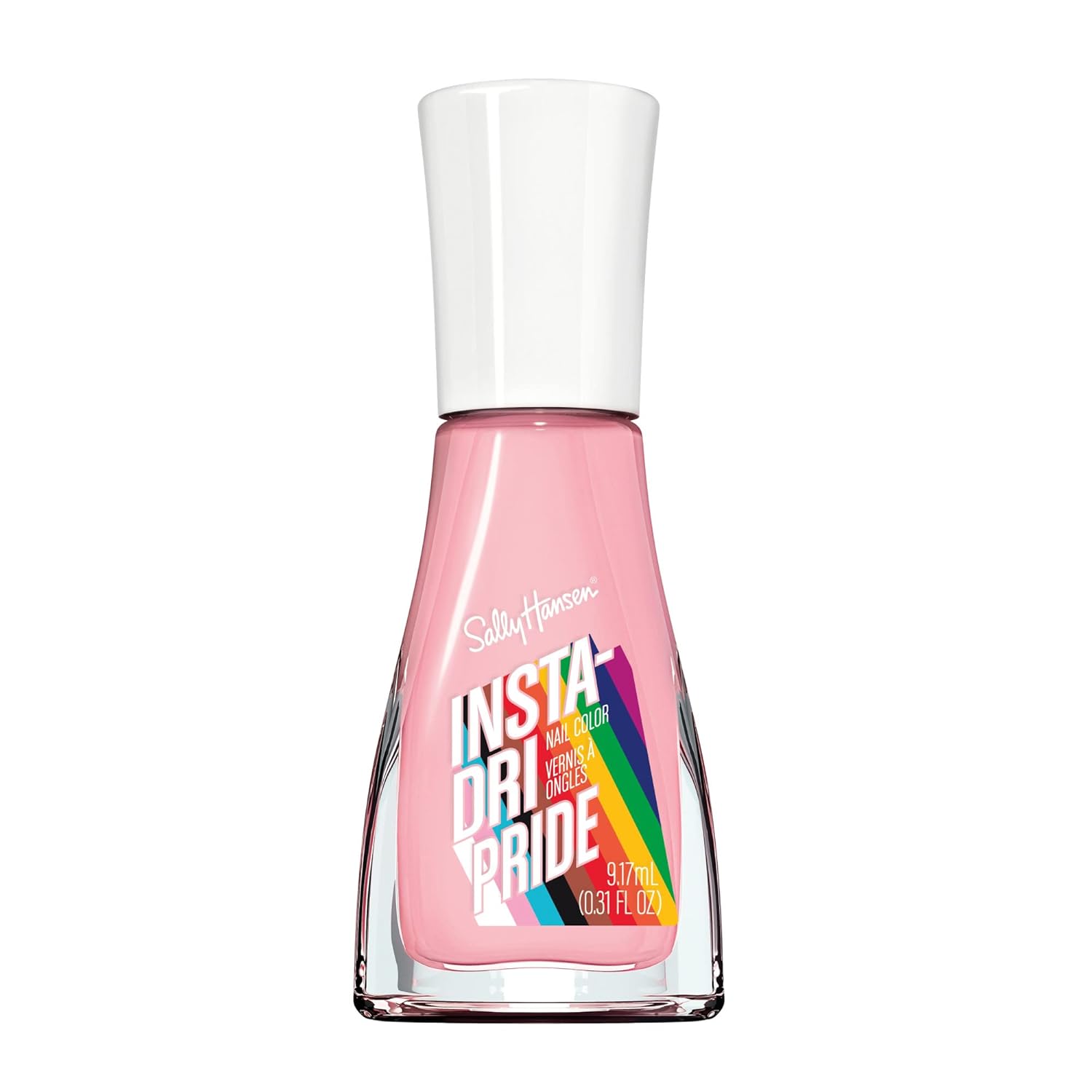 Sally Hansen Insta Dri X Glaad Nail Polish - I Pink I Love You, 0.31 Fl Oz