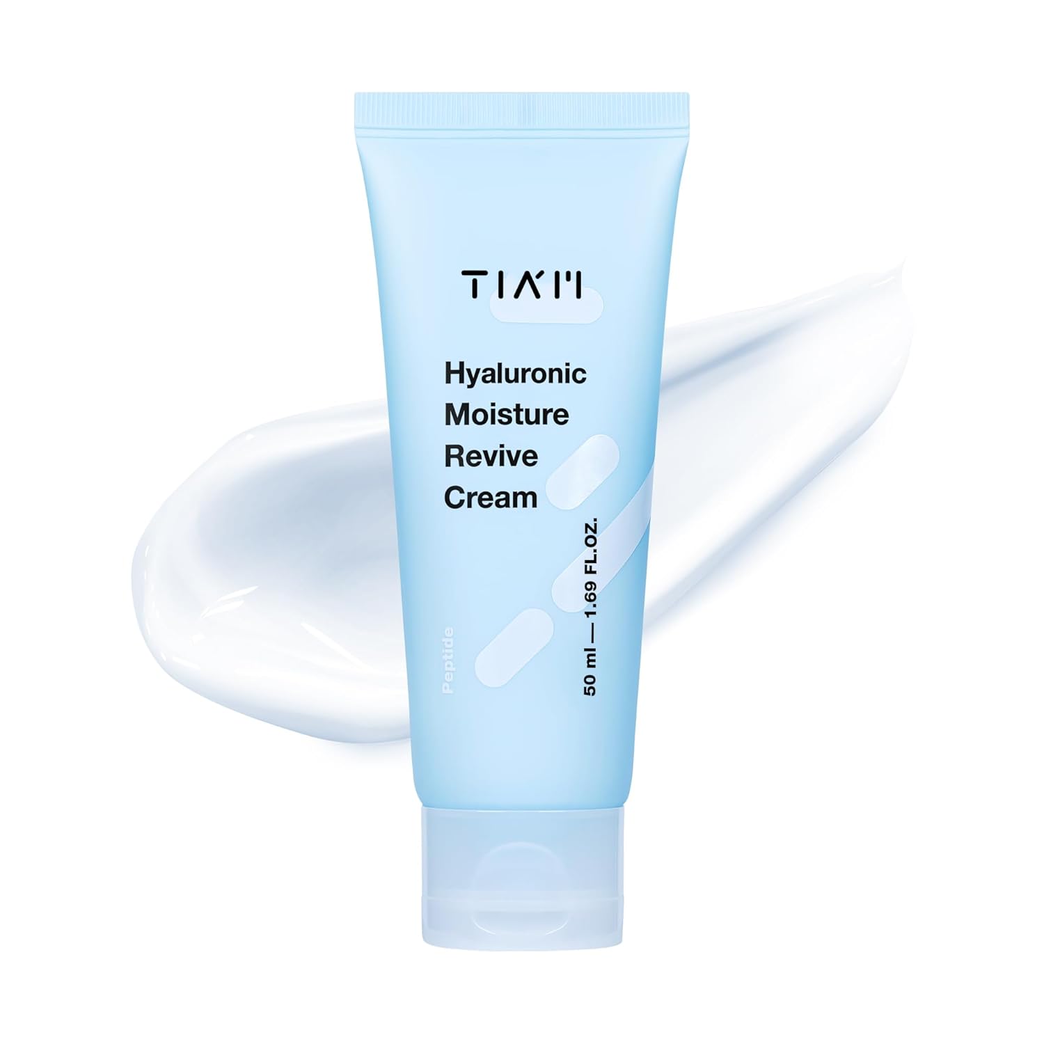 Tia'M Tiam Hyaluronic Moisture Revive Cream, Facial Moisturizer For Dry, Dehydrated Skin, 1.7 Fl.Oz