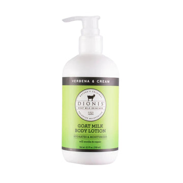 Dionis Goat Milk Hydrating Skincare Scented Cream, Rich & Creamy Daily Moisturizing Vanilla Bean Body Lotion For Dry Skin, Made In The Usa, Cruelty-Free & Paraben-Free, 8.5 Oz Bottle