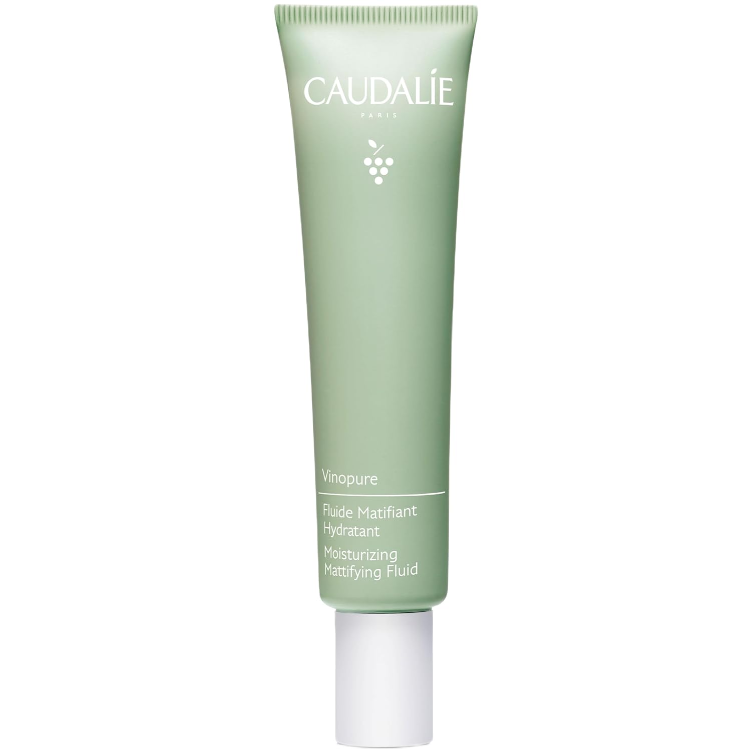 Caudalie Vinopure Oil Control Moisturizer For Acne-Prone Skin, Hydrating & Mattifying Moisturizer - 40 Ml