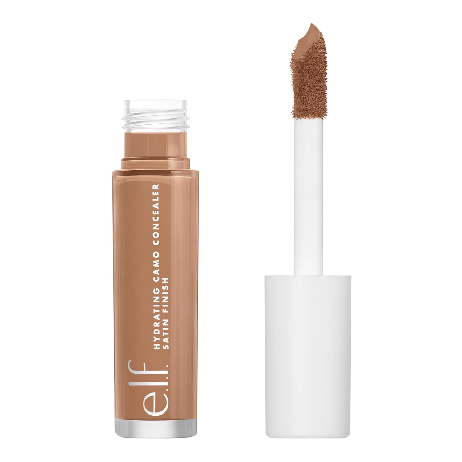 E.L.F. Hydrating Camo Concealer, Lightweight, Full Coverage, Long Lasting, Conceals, Corrects, Covers, Hydrates, Highlights,Satin Finish, 25 Shades, All-Day Wear, 0.20 Fl Oz