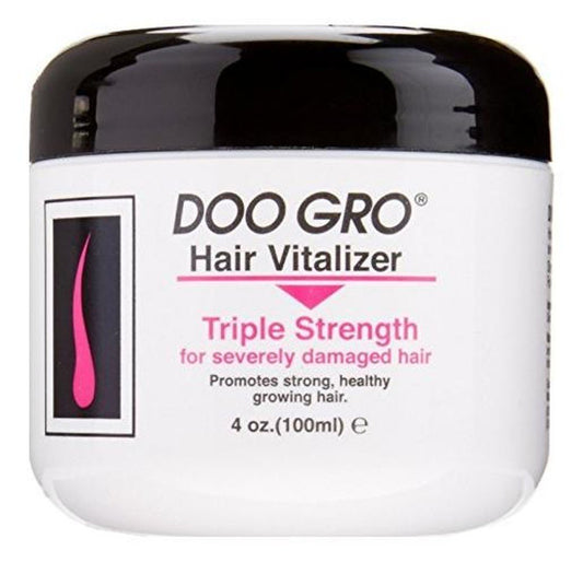 Doo Gro Hair Vitalizer Triple Strength For Severely Damaged Hair, 4 Oz : Beauty & Personal Care