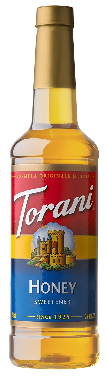 Torani Honey Sweetener, 25.4 Ounce (Pack Of 4)