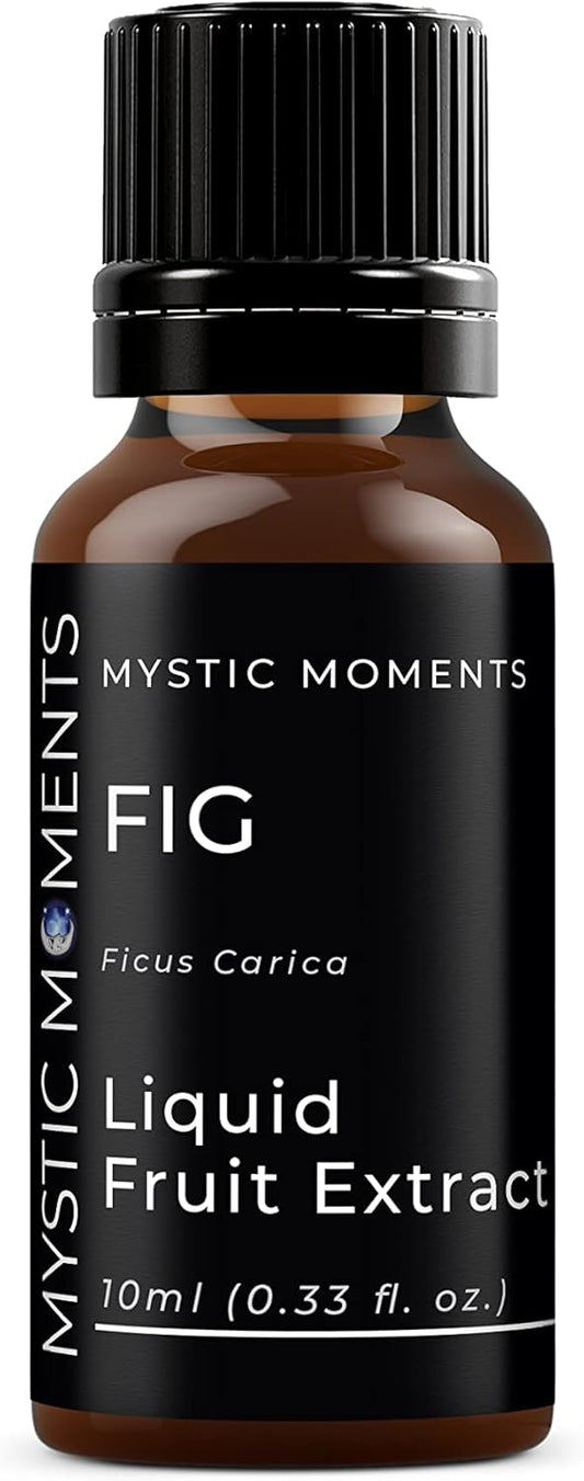 Mystic Moments | Fig - Liquid Fruit Extract 10ml | Perfect for Skin Care, Creams, Lotions and DIY beauty products Vegan GMO Free