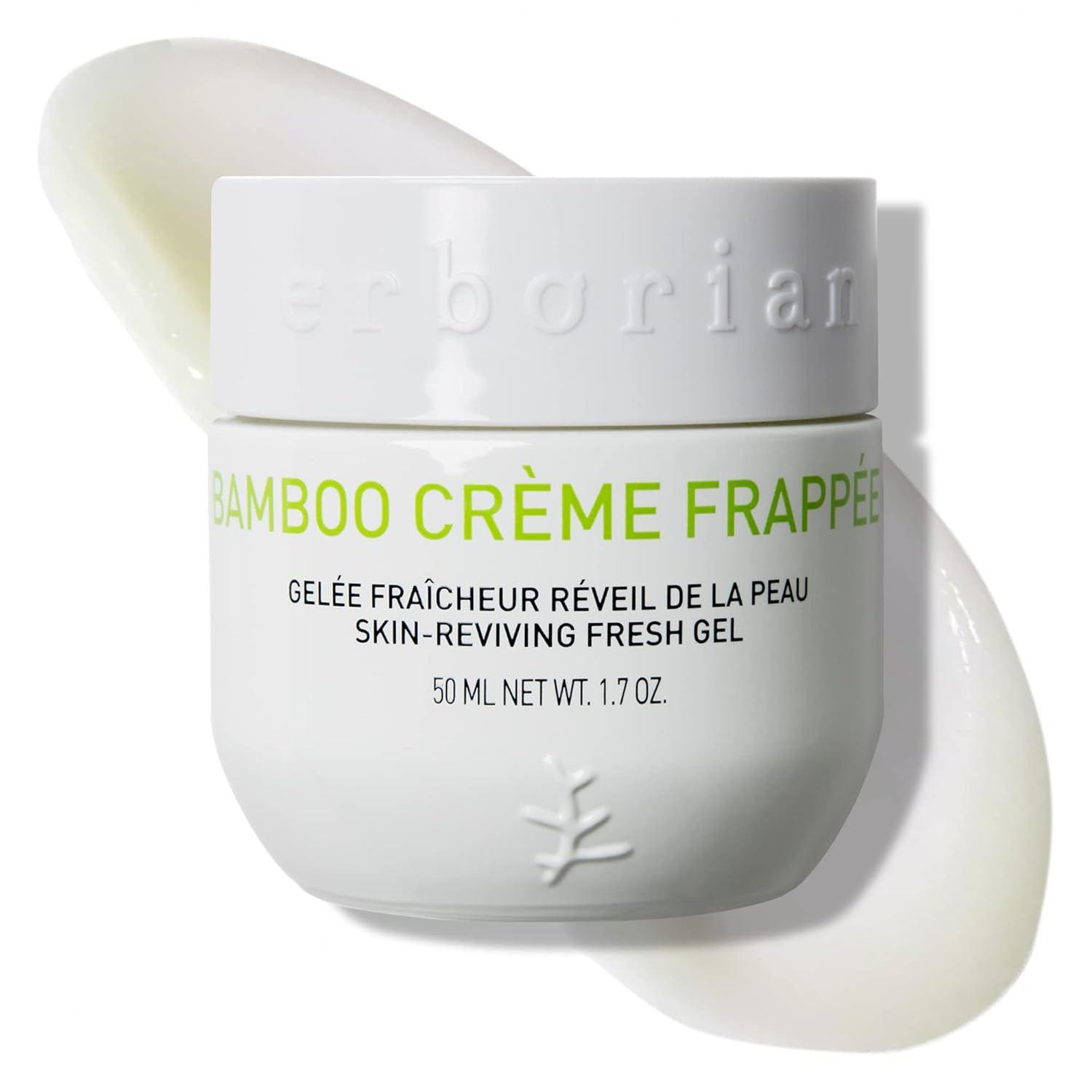 Erborian - Bamboo Creme Frappee Facial Moisturizer - Hydrating & Soothing Moisturizing Cream For Dehydrated Skin - Bamboo Waterlock Complex For Soft & Hydrated Skin - Korean Skincare - 1.7 Oz